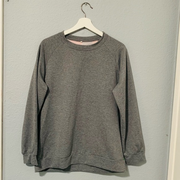 Unisex Sunburst Pride Long Sleeve Bohemian Sweatshirt Size Large Crew Neck - Picture 2 of 5